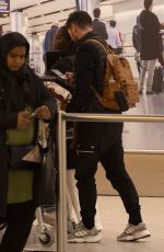 OTI MABUSE Arrives Back from Australia at Heathrow Airport in London 12/11/2024