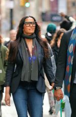 PADMA LAKSHMI and Poet Terrance Hayes Out With Her Dog in New York 12/29/2024