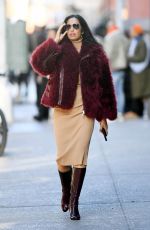 PADMA LAKSHMI Out and About in New York 12/22/2024