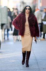 PADMA LAKSHMI Out and About in New York 12/22/2024