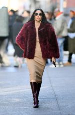 PADMA LAKSHMI Out and About in New York 12/22/2024