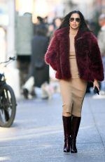 PADMA LAKSHMI Out and About in New York 12/22/2024