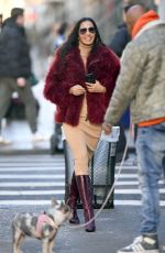 PADMA LAKSHMI Out and About in New York 12/22/2024