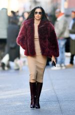 PADMA LAKSHMI Out and About in New York 12/22/2024
