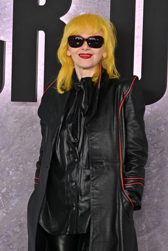 PAM HOGG at Black Doves Season One Premiere at BFI Southbank in London 12/03/2024
