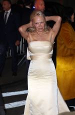 PAMELA ANDERSON Arrives at Gotham