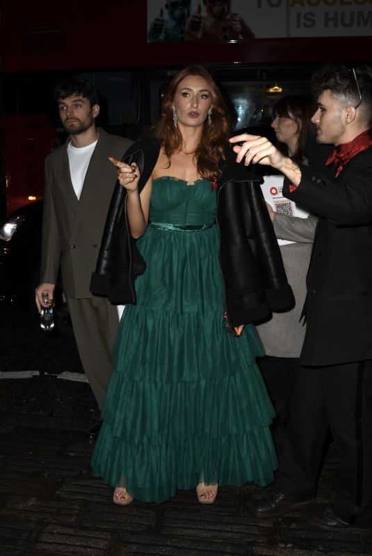 PAMELA BLAIR Leaves The Devil Wears Prada: The Musical World Premiere Party in London 12/01/2024
