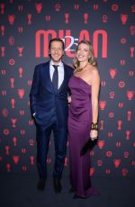 PAOLA ANGELINI at 125th Anniversary of Football Team AC Milan party at Armani Theatre in Milan 12/16/2024