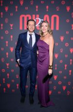 PAOLA ANGELINI at 125th Anniversary of Football Team AC Milan party at Armani Theatre in Milan 12/16/2024