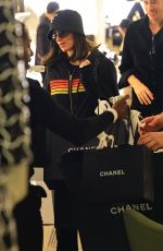 PARIS HILTON and Carter Reum Shopping at Chanel Boutique in Beverly Hills 12/23/2024