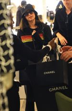 PARIS HILTON and Carter Reum Shopping at Chanel Boutique in Beverly Hills 12/23/2024