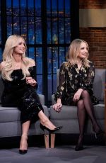 PARIS HILTON and NICOLE RICHIE at Late Night With Seth Meyers 12/09/2024