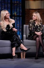 PARIS HILTON and NICOLE RICHIE at Late Night With Seth Meyers 12/09/2024
