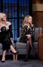 PARIS HILTON and NICOLE RICHIE at Late Night With Seth Meyers 12/09/2024