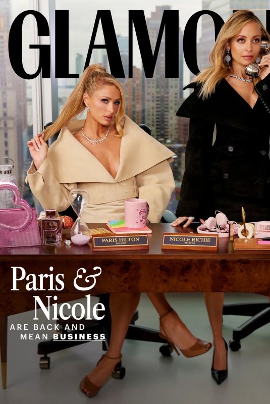 PARIS HILTON and NICOLE RICHIE for Glamour Magazine, December 2024