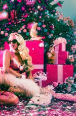 PARIS HILTON Merry Christmas Photoshoot 12/24/2024
