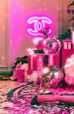 PARIS HILTON Merry Christmas Photoshoot 12/24/2024