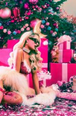 PARIS HILTON Merry Christmas Photoshoot 12/24/2024