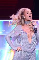 PARIS HILTON Performs at iHeartRadio 102.7 KIIS FM