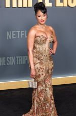PEPI SONUGA at The Six Triple Eight Premiere at Egyptian Theatre Hollywood in Los Angeles 12/03/2024