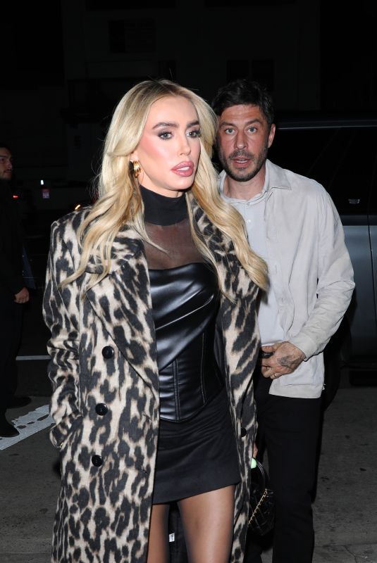 PETRA ECCLESTONE at a Pre Birthday Dinner with Sam Palmer in Santa Monica 12/13/2024