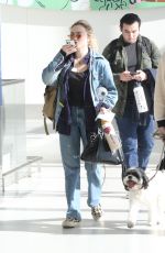PEYTON LIST at LAX Airport in Los Angeles 12/02/224