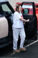 Pregnant CHARLOTTE CROSBY Out and About in Sunderland 12/04/2024