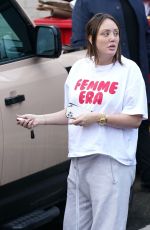 Pregnant CHARLOTTE CROSBY Out and About in Sunderland 12/04/2024