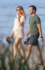 Pregnant GISELE BUNDCHEN and Joaquim Valente Out at a Beach in Costa Rica 11/28/2024