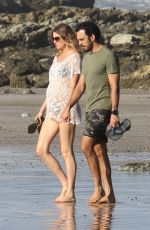 Pregnant GISELE BUNDCHEN and Joaquim Valente Out at a Beach in Costa Rica 11/28/2024