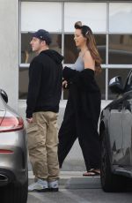 Pregnant KRISTEN DOUTE Out for a Photoshoot in Los Angeles 12/03/2024