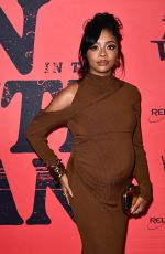 Pregnant SKAI JCAKSON at The Man In The White Van Premiere at Culver Theater in Culver City 12/10/2024