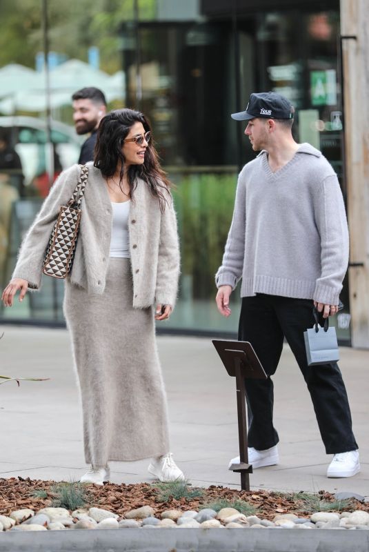 PRIYANKA CHOPRA and Nick Jonas Out for Last Minute Christmas Shopping in Los Angeles 12/23/2024