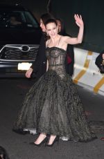 RACHEL BROSNAHAN Arrives at Gotham