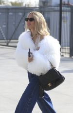 RACHEL ZOE Arrives at Baby2Baby Holiday Party in Los Angeles 12/03/2024