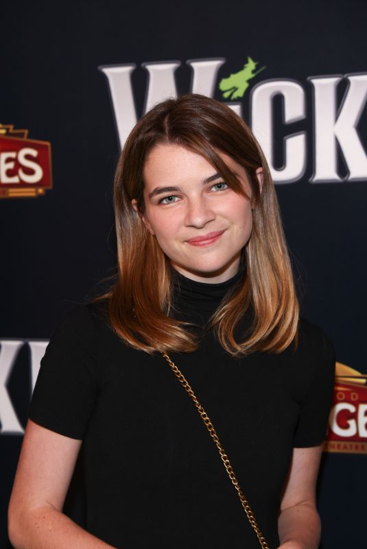 RAEGAN REVORD at Hollywood Pantages Theatre Los Angeles Opening Night of Wicked: The Musical 12/05/2024