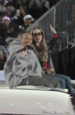 RAVEN SYMONE and MIRANDA MADAY at Hollywood Christmas Parade in Los Angeles 12/01/2024
