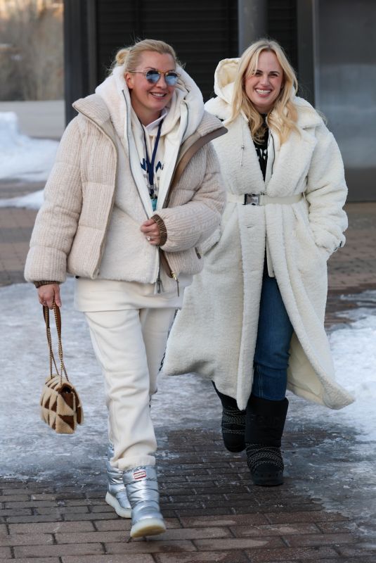 REBELWILSON and RAMONA AGRUMA Out and About in Aspen 12/19/2024