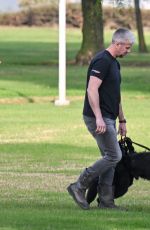 RENEE ZELLWEGER and Ant Anstead Take Their Dog to a Park Before Doing a Grocery Shopping 12/28/2024