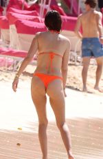 RHEA DURHAM in Bikini at a Beach on Boxing Day in Barbados 12/26/2024