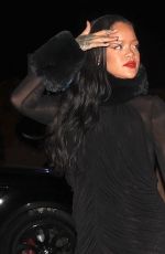 RIHANNA and A$AP Rocky Arrives at a Party at Hind in West Hollywood 12/16/2024