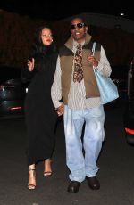 RIHANNA and A$AP Rocky Arrives at a Party at Hind in West Hollywood 12/16/2024
