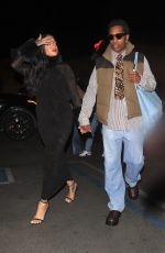 RIHANNA and A$AP Rocky Arrives at a Party at Hind in West Hollywood 12/16/2024