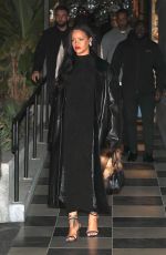 RIHANNA and A$AP Rocky Arrives at a Party at Hind in West Hollywood 12/16/2024