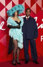 RIHANNA and ASAP Rocky at Fashion Awards 2024 Presented by Pandora at Royal Albert Hall in London 12/02/2024