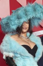 RIHANNA and ASAP Rocky at Fashion Awards 2024 Presented by Pandora at Royal Albert Hall in London 12/02/2024