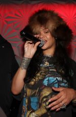 RIHANNA Hosts Girls Like Karaoke Night Rvent in New York 12/29/2024