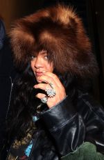 RIHANNA Hosts Girls Like Karaoke Night Rvent in New York 12/29/2024