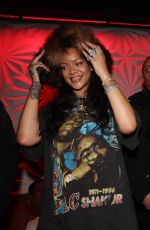 RIHANNA Hosts Girls Like Karaoke Night Rvent in New York 12/29/2024