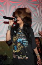 RIHANNA Hosts Girls Like Karaoke Night Rvent in New York 12/29/2024